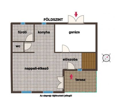 Eladó Ház 2476 Pázmánd Újszerű és szép, természetközeli ikerházfél a határban