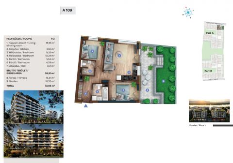 Eladó Lakás 1138 Budapest 13. kerület 