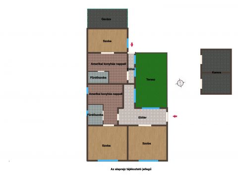 Eladó Ház 2175 Kálló Káló azfaltos utcában