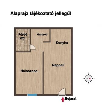 Eladó Lakás 1078 Budapest 7. kerület Állatorvosi Egyetemnél, felújított lakás - önálló HRSZ