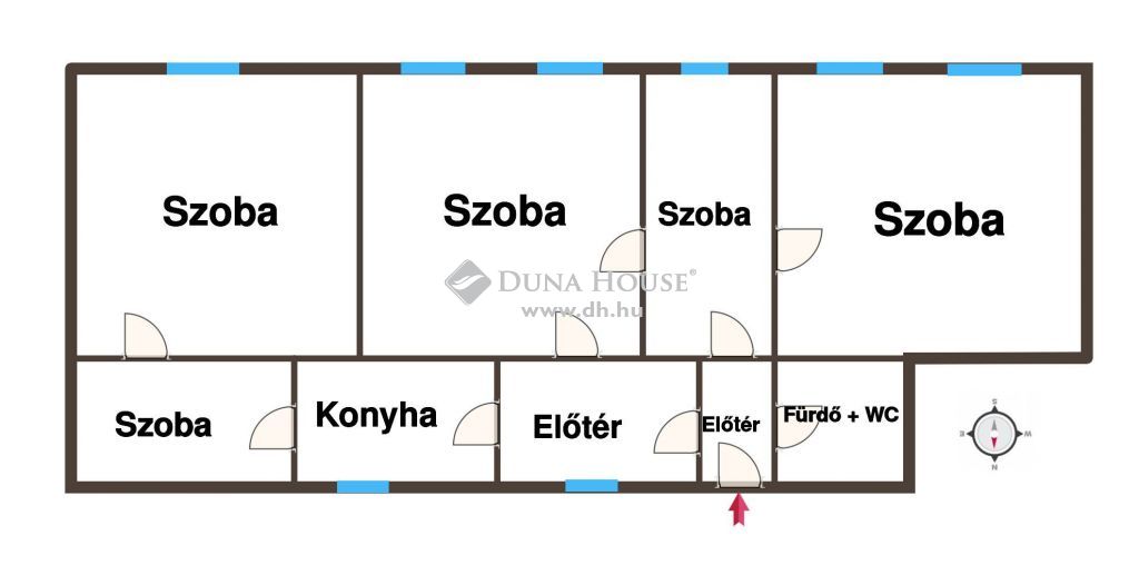 6100 Kiskunfélegyháza , Polgári 120 m2-es ház 4 szobával — 1/9