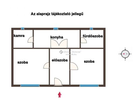 Eladó Ház 1239 Budapest 23. kerület Kétszobás ház Duna parttól 350m-re