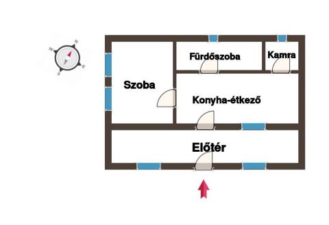 Eladó Ház 4028 Debrecen Műszaki karhoz közeli csendes utcában