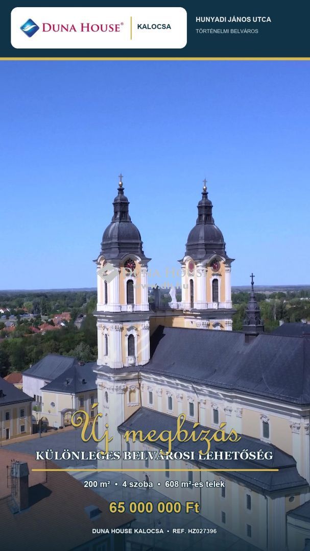 Védett polgári lakóház Kalocsa történelmi belvárosában – HZ027396
