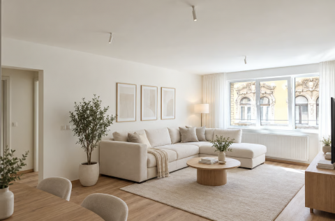 Eladó Lakás 1064 Budapest 6. kerület P65 RESIDENCE 107 Nappali + 2 háló azonnal költözhető