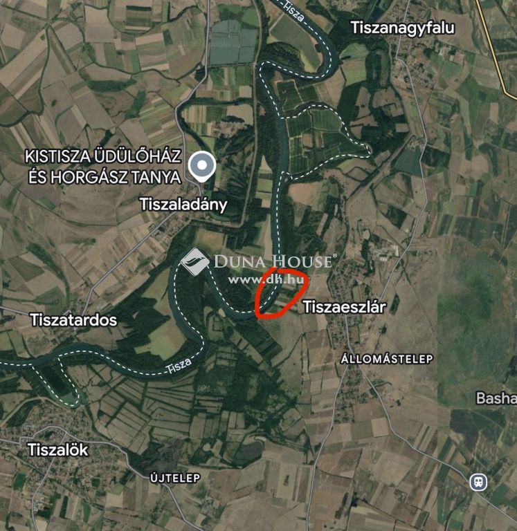4464 Tiszaeszlár , Tisza part — 1/2
