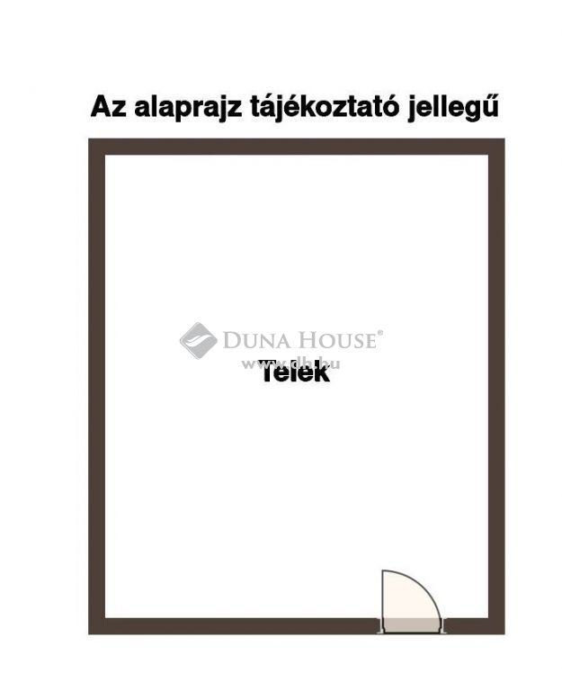 2344 Dömsöd , Vízparthoz közeli telek Dömsödön, betonalappal — 1/13