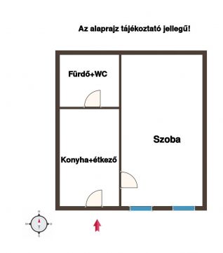 Eladó Lakás 1077 Budapest 7. kerület azonnal költözhető galériás lakás