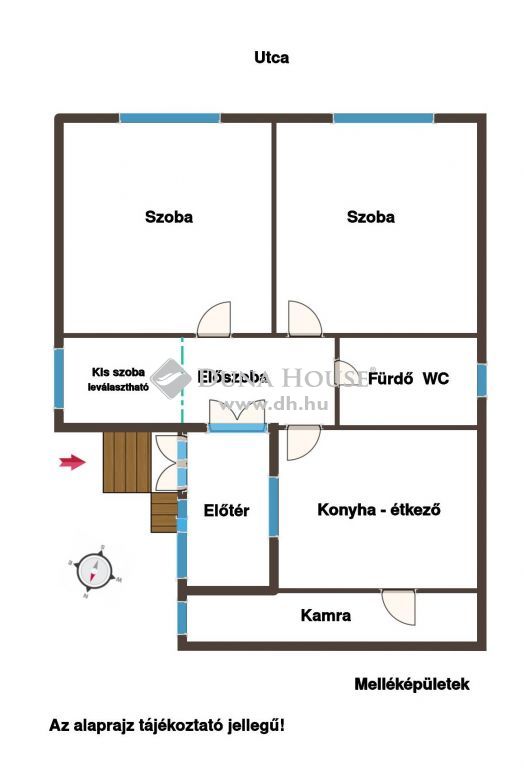 9343 Beled , Beleden eladó két szobás családi ház, 1618m2 telekkel — 1/33