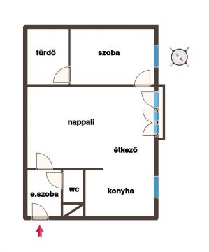 Eladó Lakás 1224 Budapest 22. kerület Kertkapcsolattal garázzsal, külön mérőórákkal !