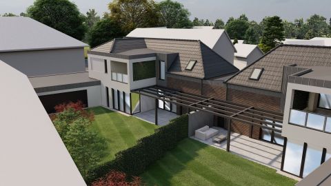 Eladó Telek 6000 Kecskemét Elkezdett DUPLA LUXUSHÁZAS projekt eladó a Piac mellett!